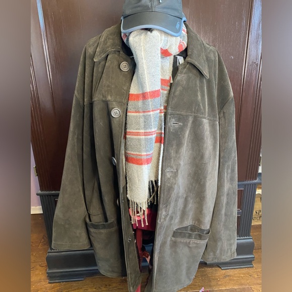 Mantique Brown Leather Jacket - Picture 2 of 13